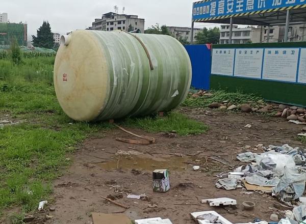 杨浦区遂宁船山区10立方玻璃钢化粪池项目